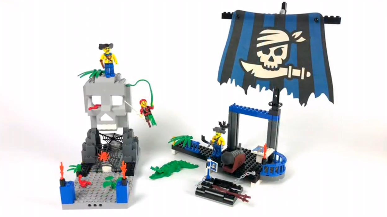 乐高 经典小拼砌师 7074 骷髅岛