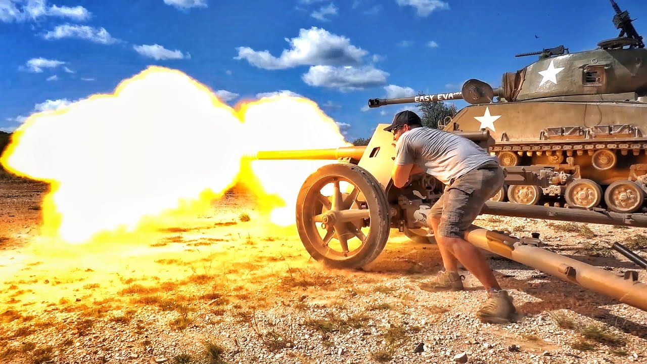 【爆破牧场/中文】德国Pak-40炮 VS 卡车引擎