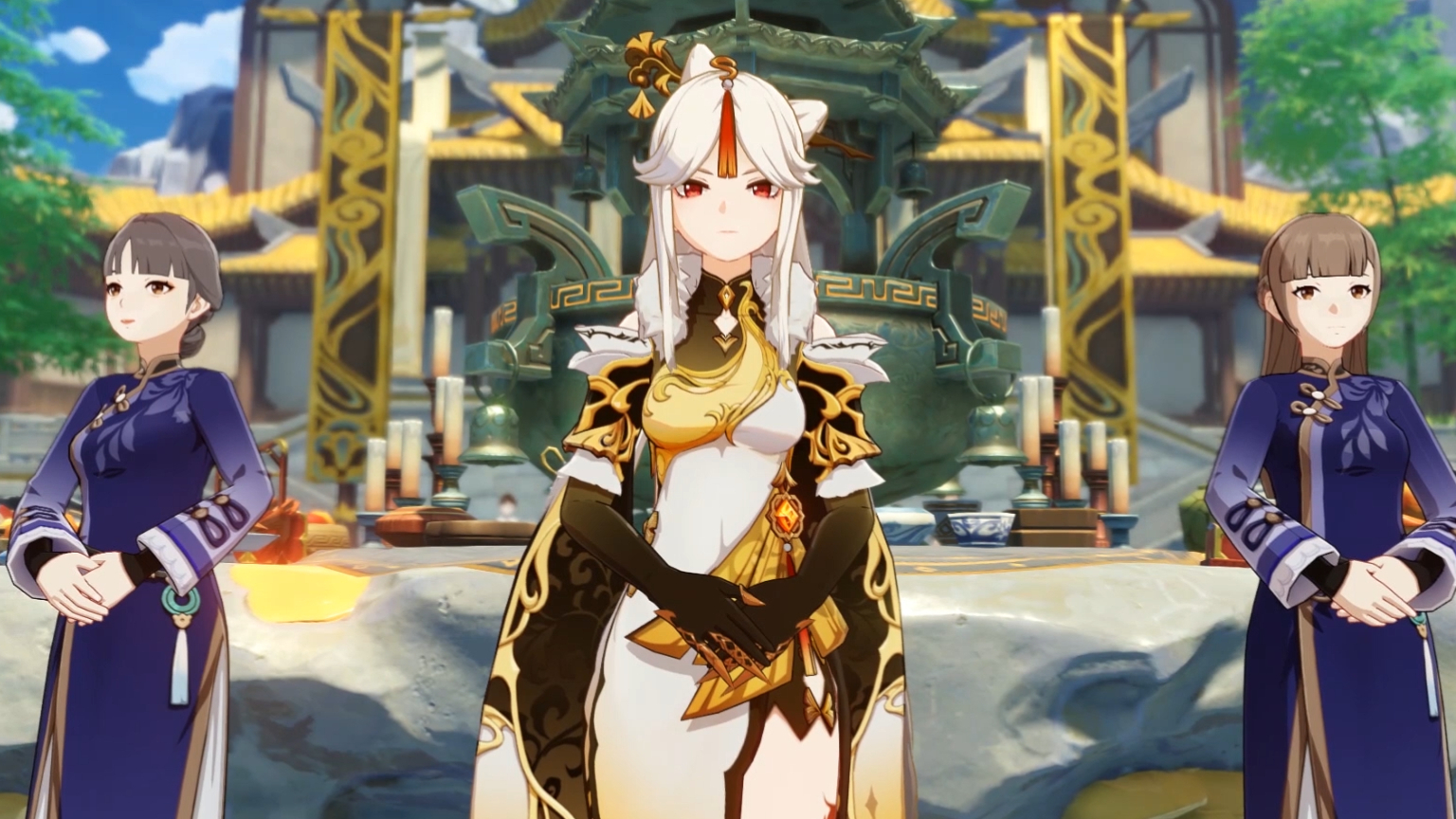 (原神 PC版)岩神上来就暴毙了吗,是政变还是假死?第一章第一幕开始 09(上)