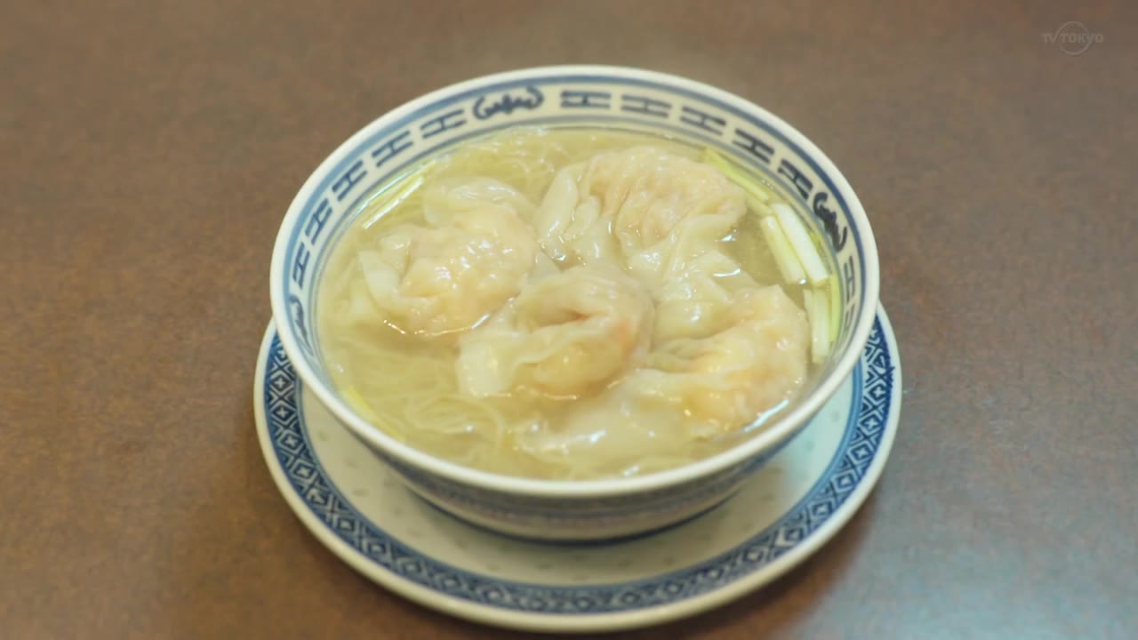 孤独的美食家。五叔探店之港式鲜虾云吞面。