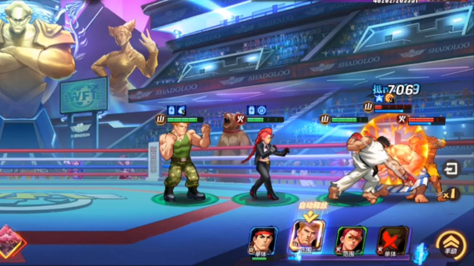 街霸对决:遇上相仆对手本田,还带2个喷火的小弟,肯顿时傻眼了