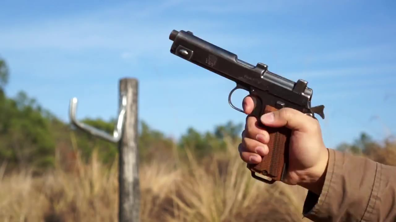 智利斯太尔1912(斯太尔型号1911).9x23mm斯太尔第一分.