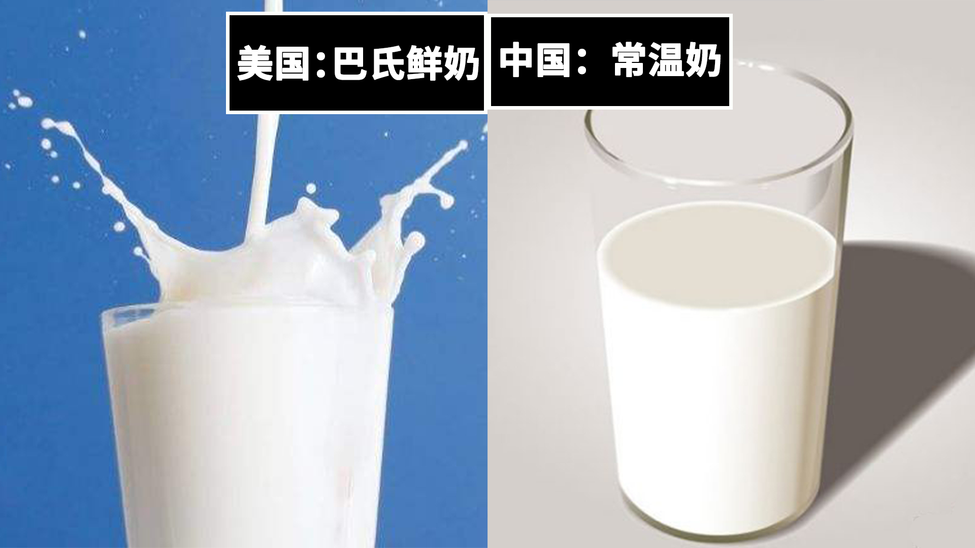 为什么美国人都喝巴氏鲜牛奶,而中国人却喝常温奶?