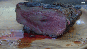 罕见的伊比里科贝洛塔牛肉--我是既吃不起也不敢吃