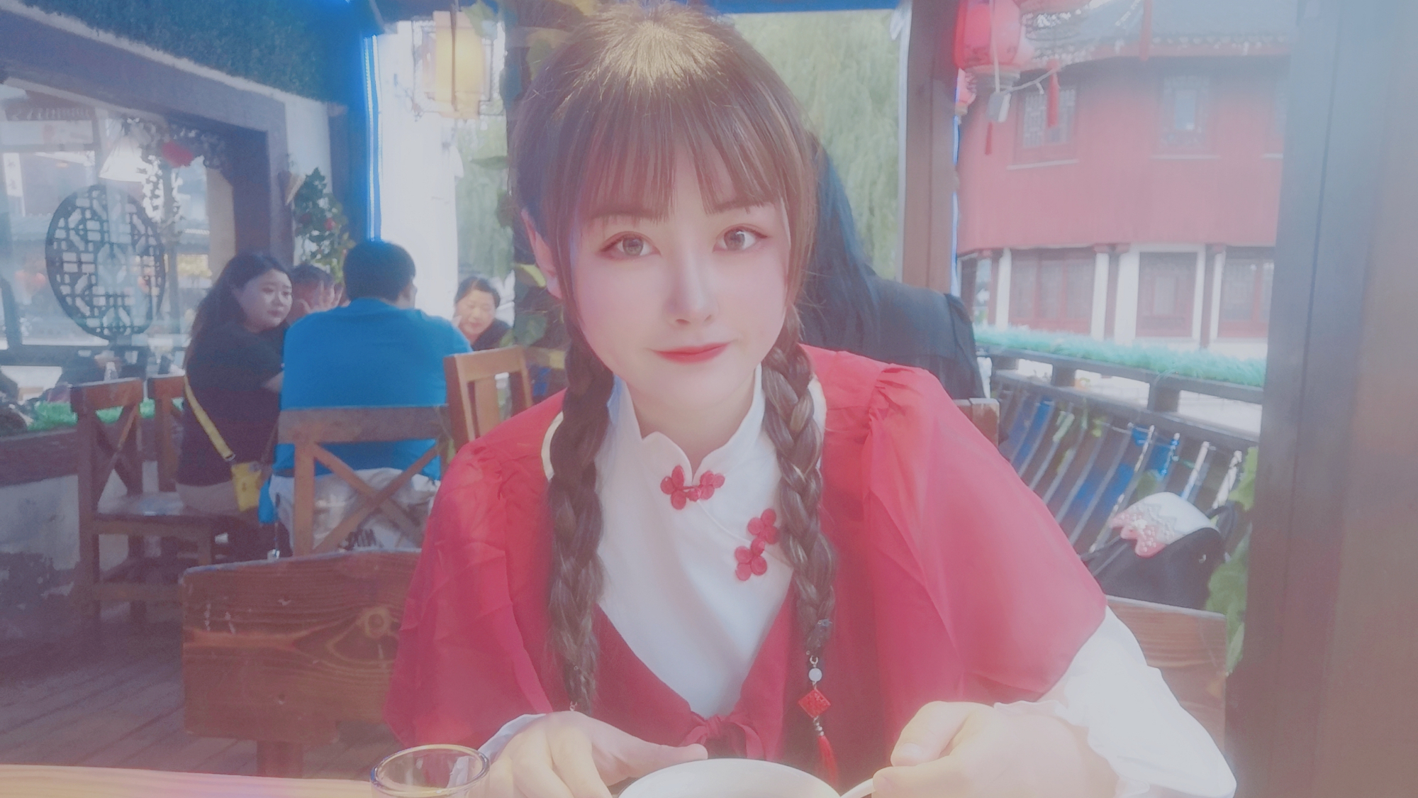 【HoneyのVLOG】上海召稼楼古镇逛吃一日游~第一次吃活珠子!!