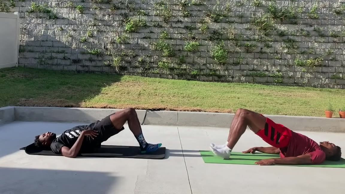 美国短跑莱尔斯训练视频剪辑一