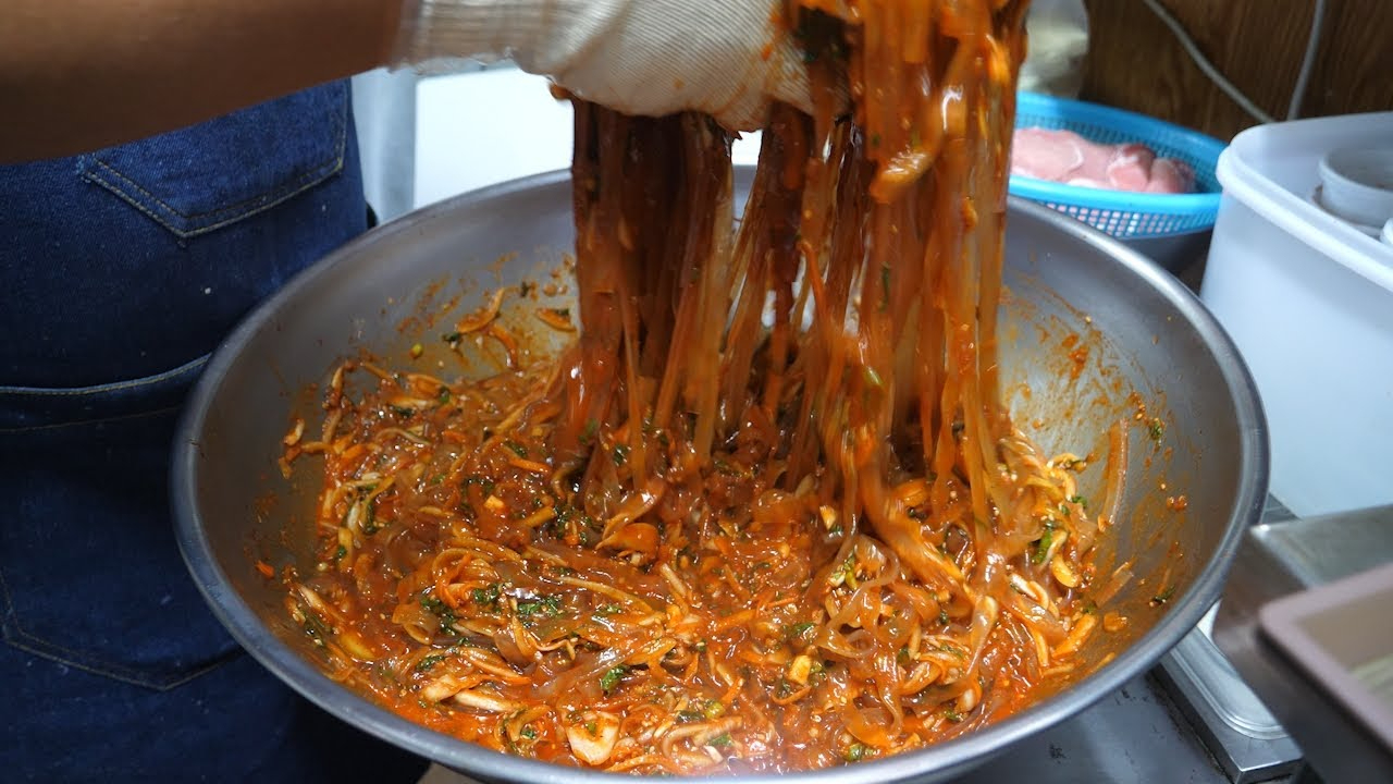 黑猪肉芝士炸海藻卷 - 韩国路边小吃