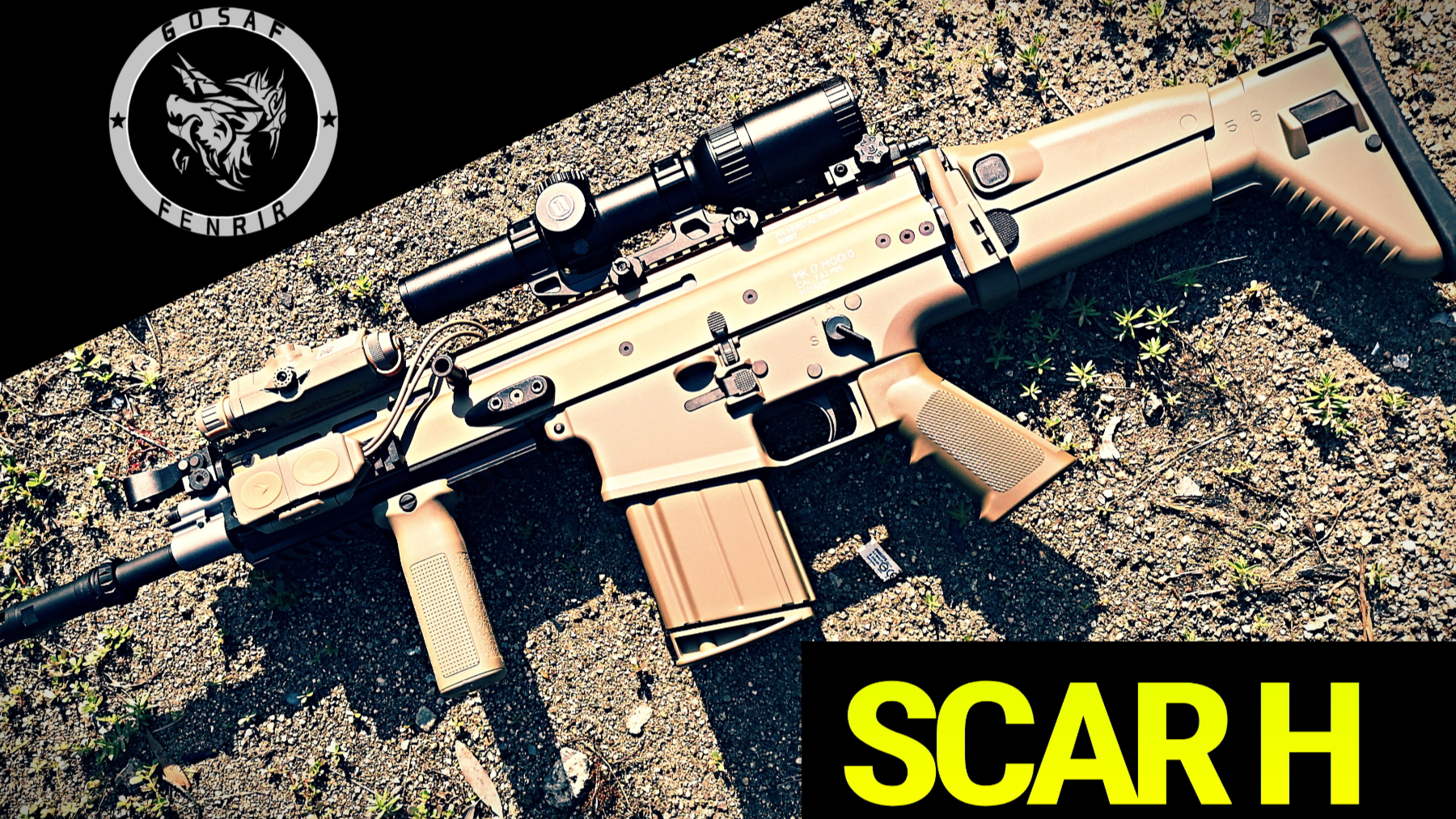 【中国香港】BF scar要来了?先看看次世代的scar H吧