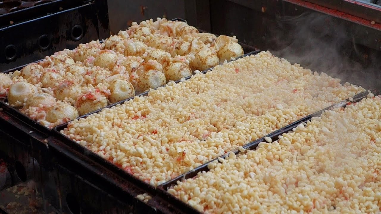 史上最强日本大阪章鱼烧,用料真的不要太多,和我吃过的太不一样!