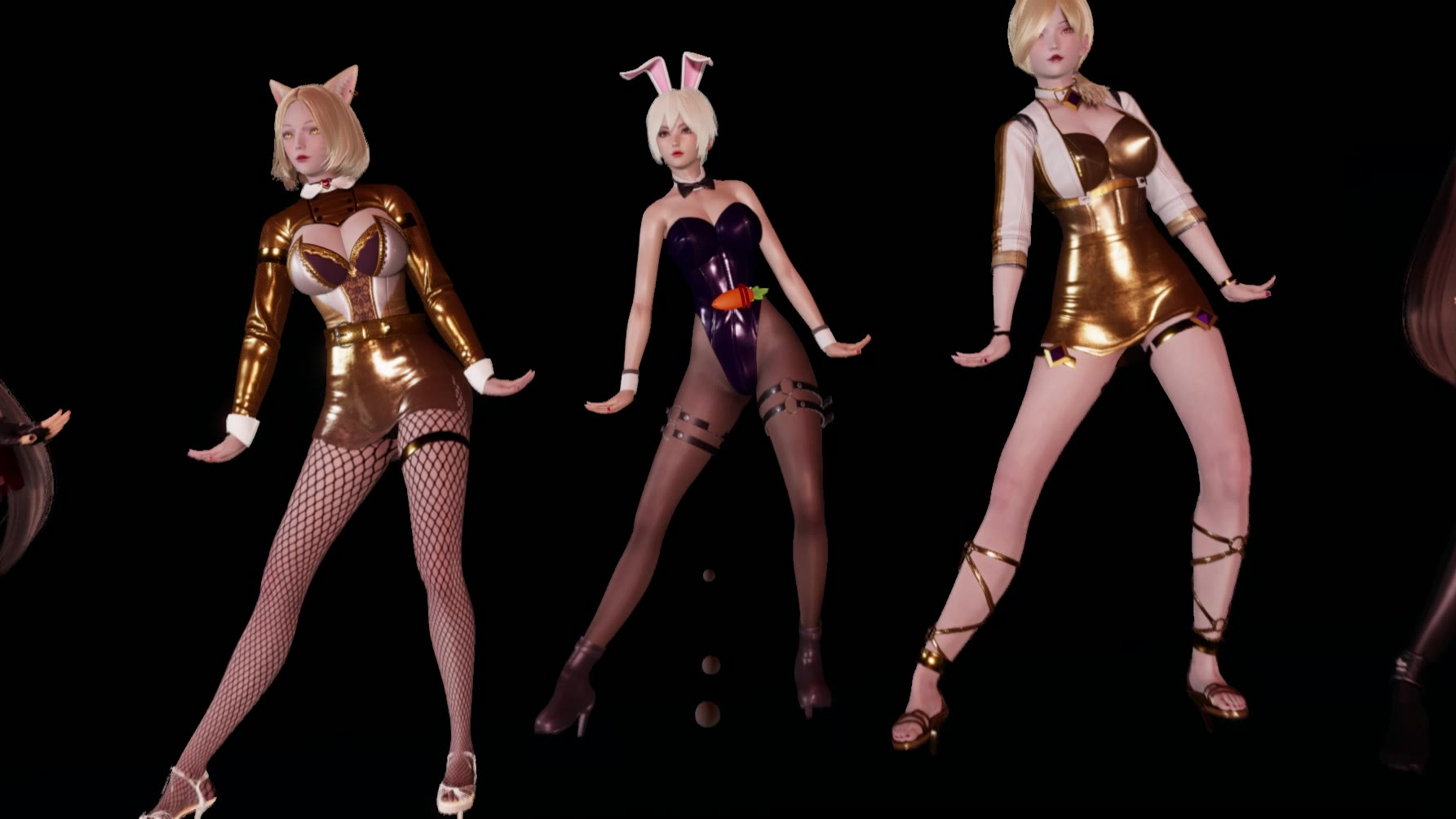 ai少女风衣女团