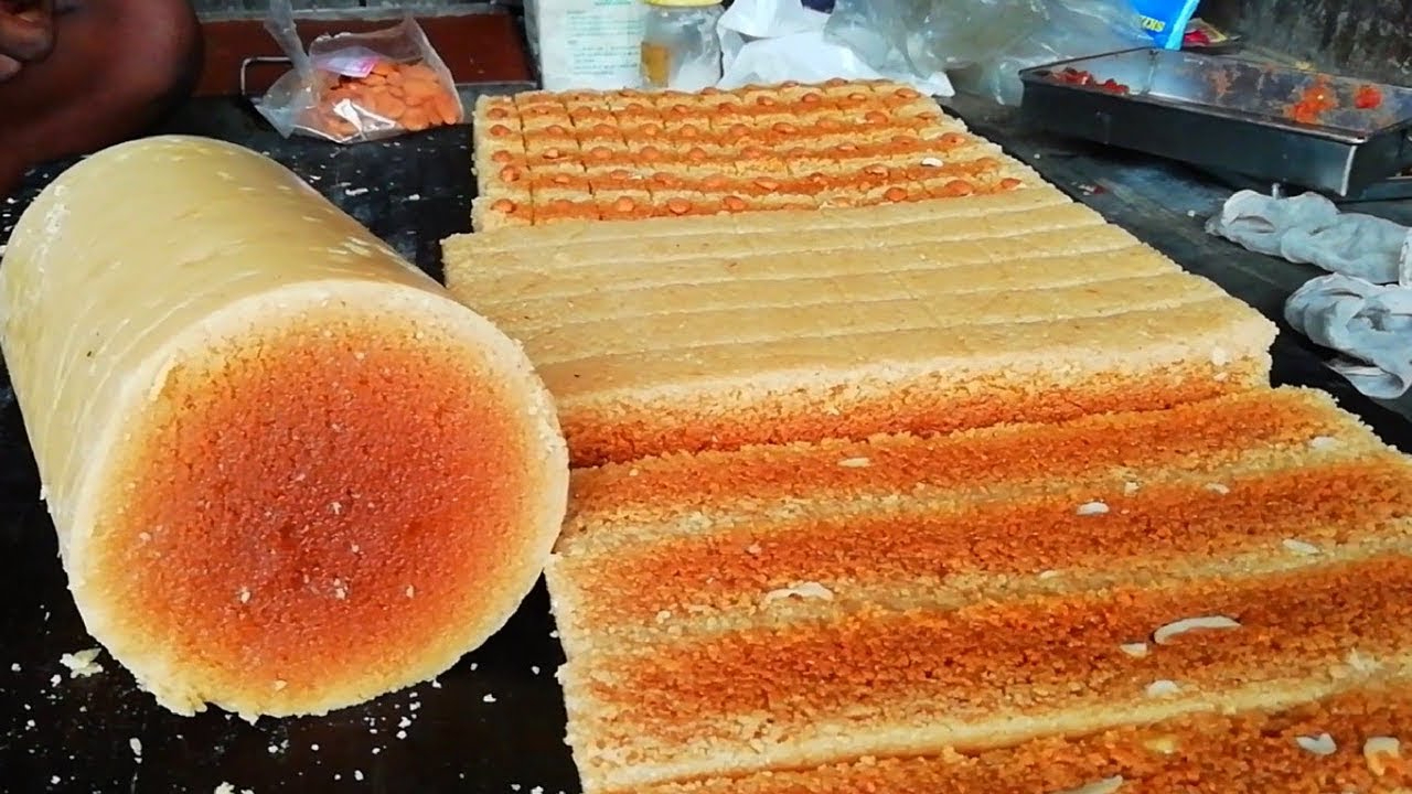 印度人用牛奶做的甜品,太舍得放料了,吃一块怕是要甜掉牙!