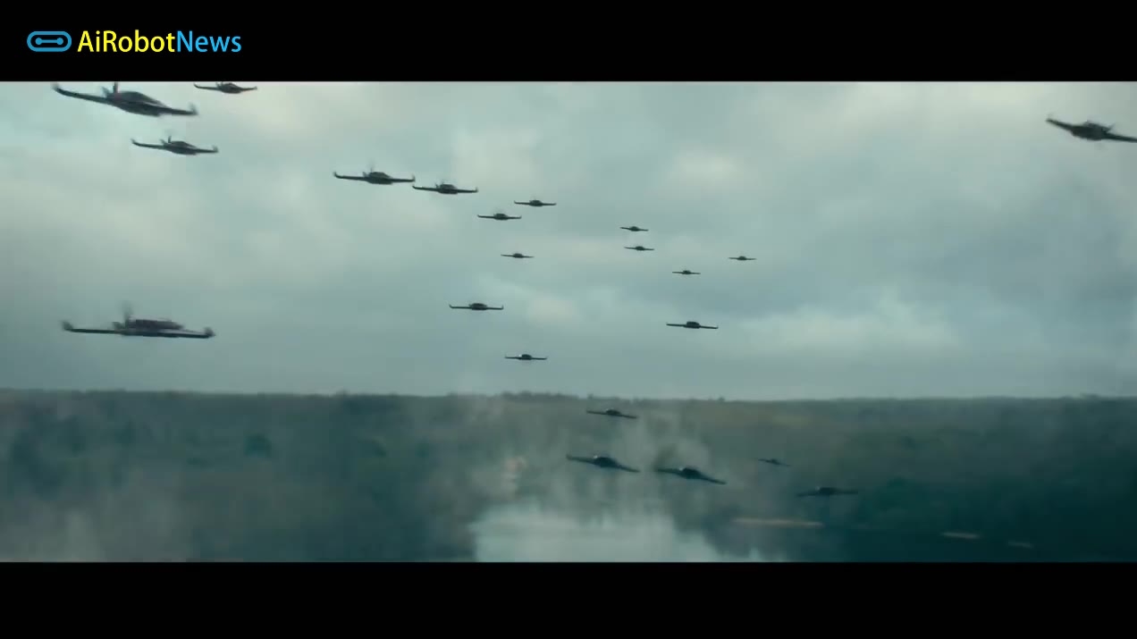 《天使陷落》未来无人机攻击场景