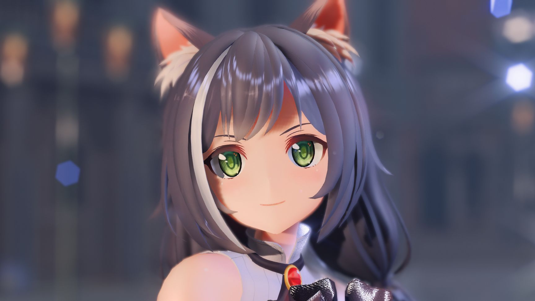 3dmax-【公主连结re:dive】臭鼬娘凯露模型制作.