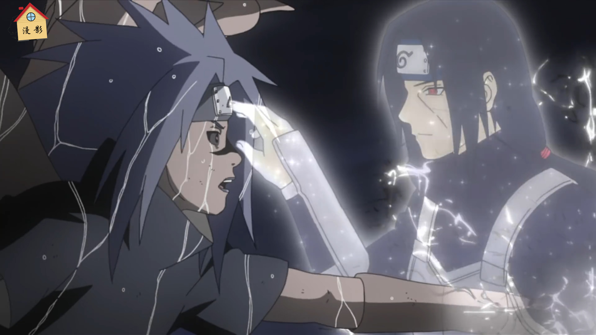 咒印千鸟可敌九尾螺旋丸