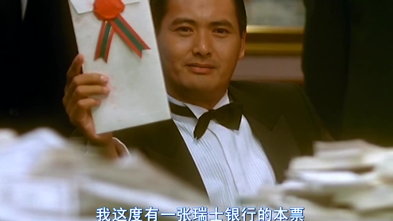 盘点赌神周润发经典豪赌场面,一把斗地主赢了5个亿!