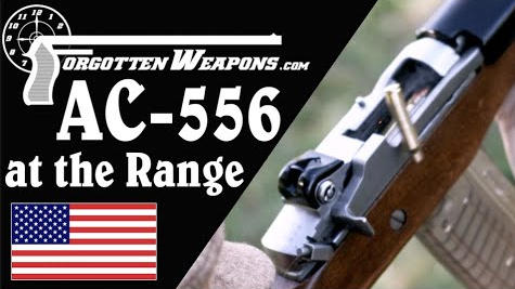 【被遗忘的武器/双语】靶场上的AC556--M16的有力竞争队手?