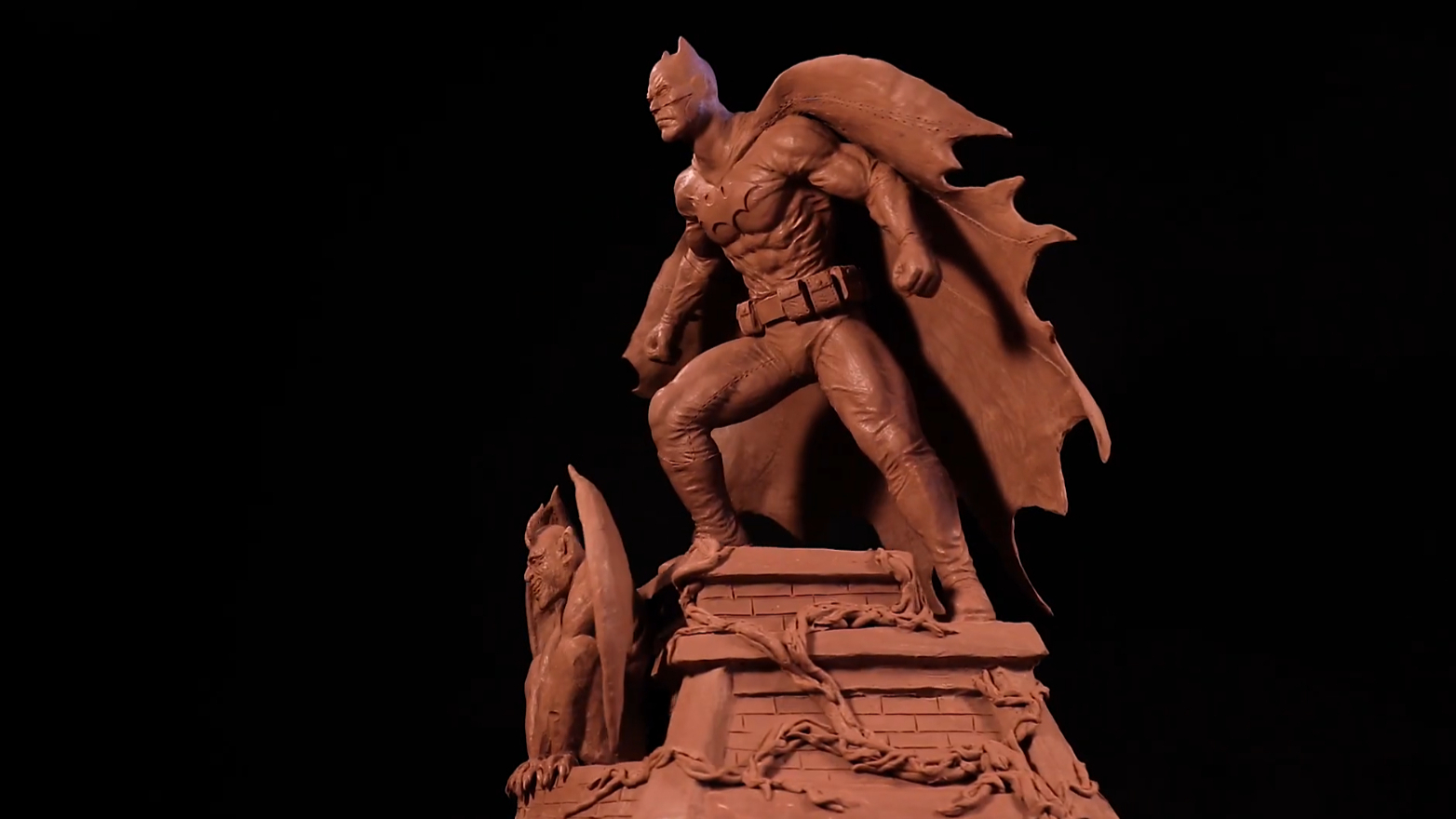 铁锤哥哥 粘土雕刻女侠手办制作手工艺术品彩绘雕塑 可推荐小朋友