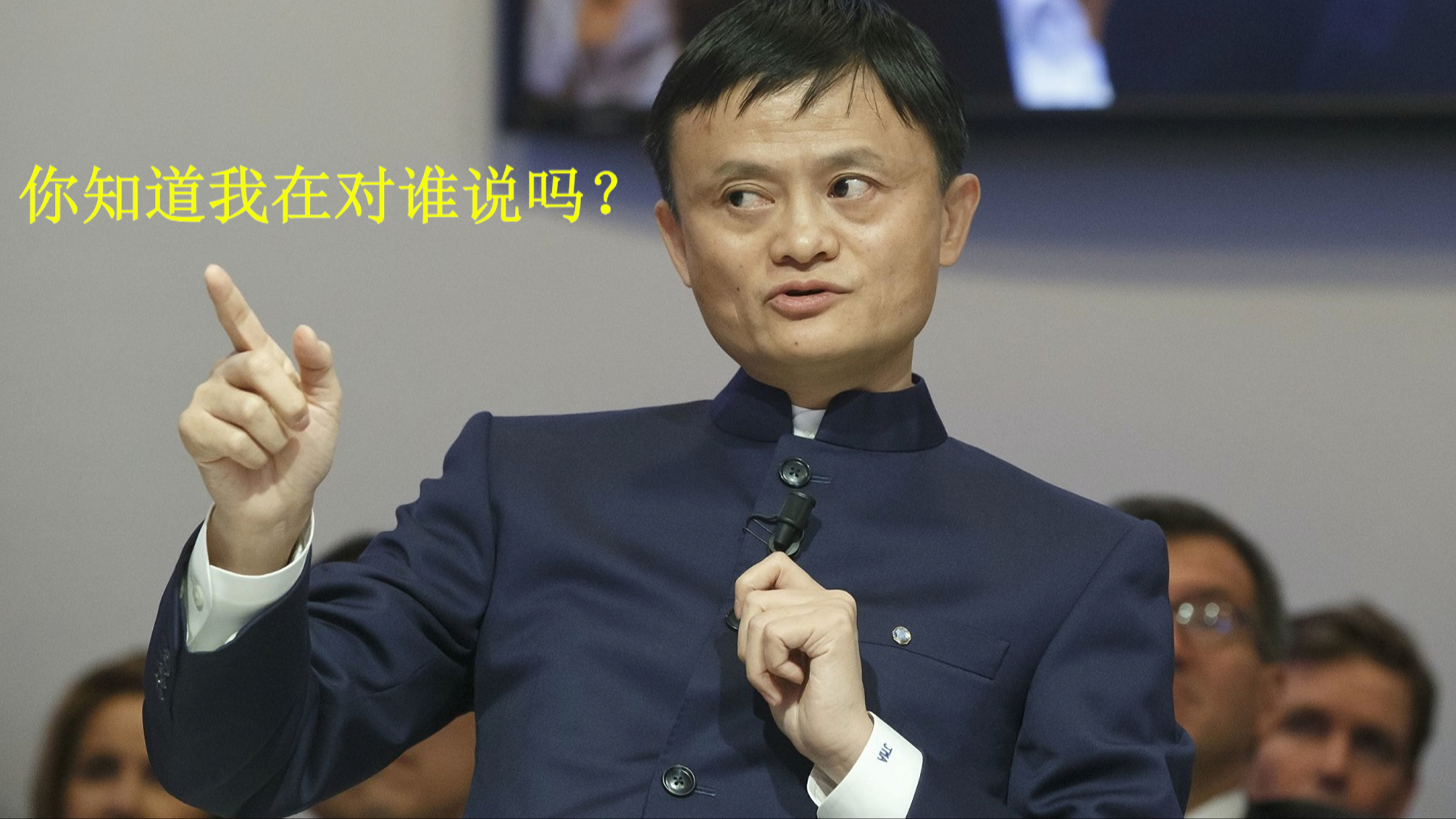 除了外滩金融峰会外,马云还在其他场合乱讲话