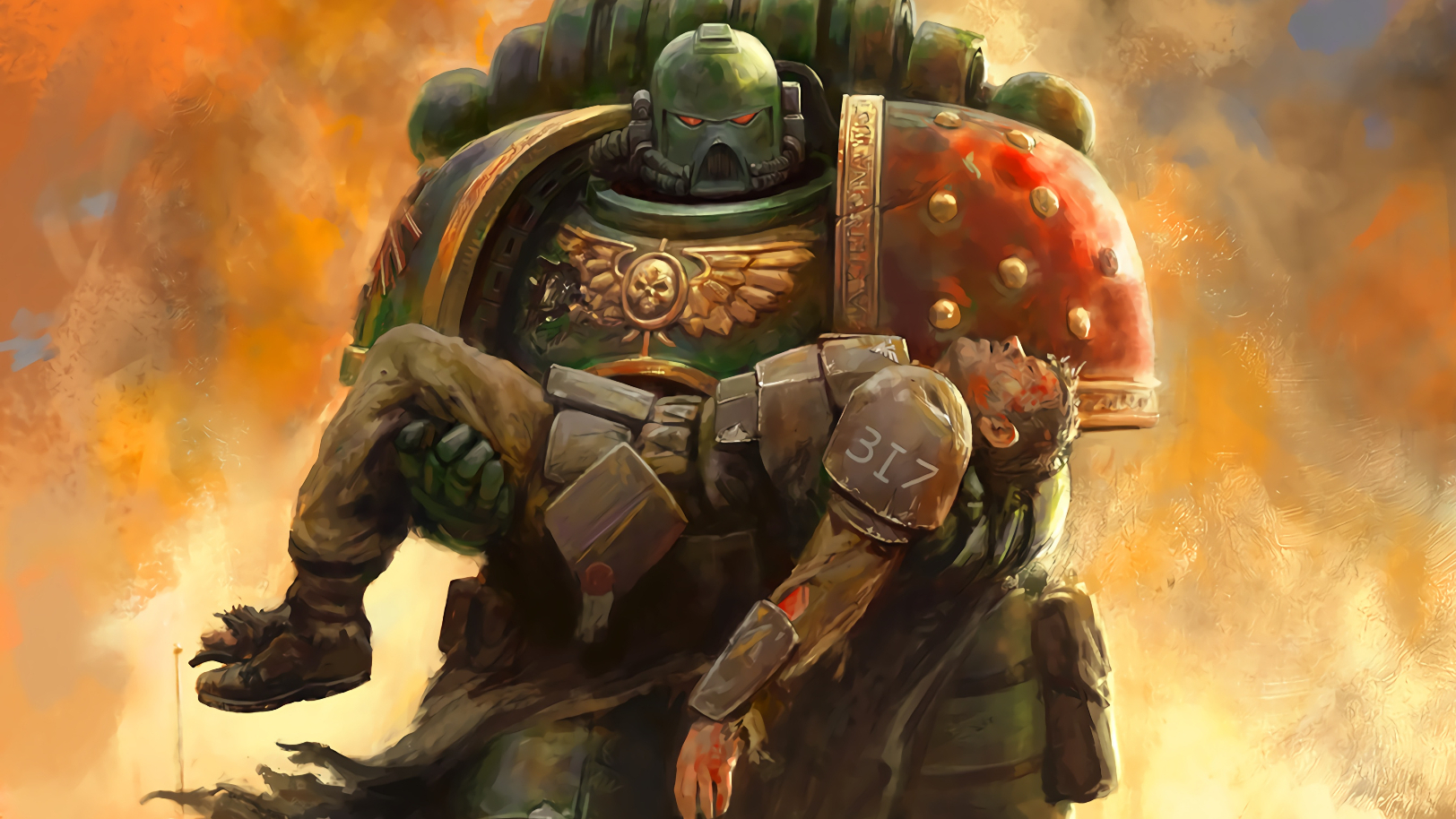 【达奇】一人成军万夫不挡 大厦将倾 我将放下我最后的怜悯 《战锤40K》故事
