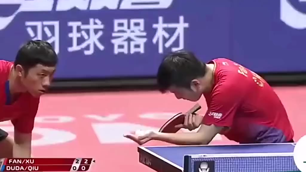 许昕各种骚操作名场面7