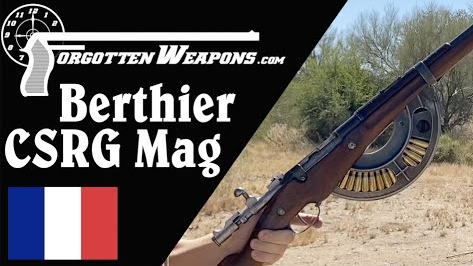 【被遗忘的武器/双语】试射绍沙弹匣型贝蒂埃M1916