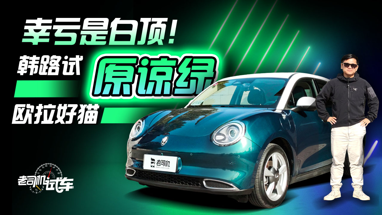外观造型可爱 适合年轻人的代步好车 韩路试驾欧拉好猫