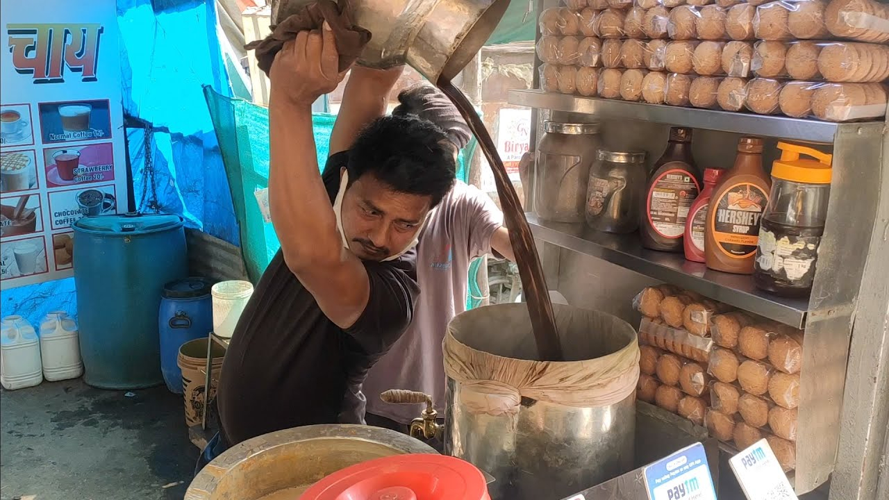 不要过分黑印度,这家印度街头奶茶就很干净卫生,奶香浓郁,超赞