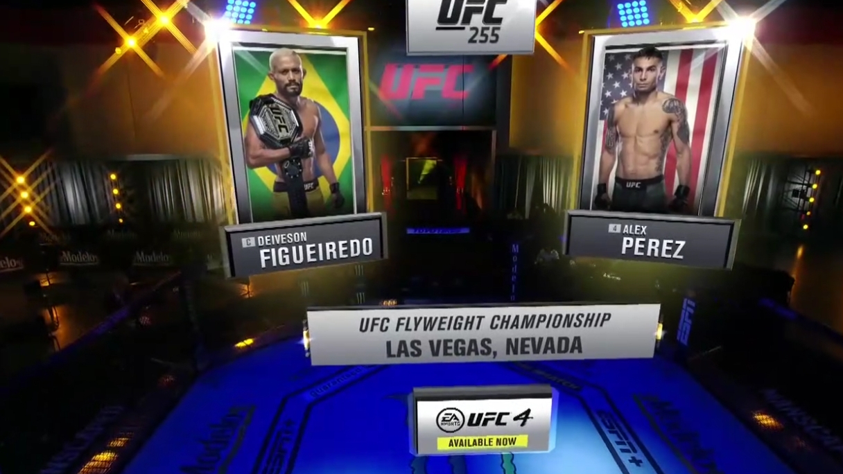 UFC255 主赛全场英文版解说!
