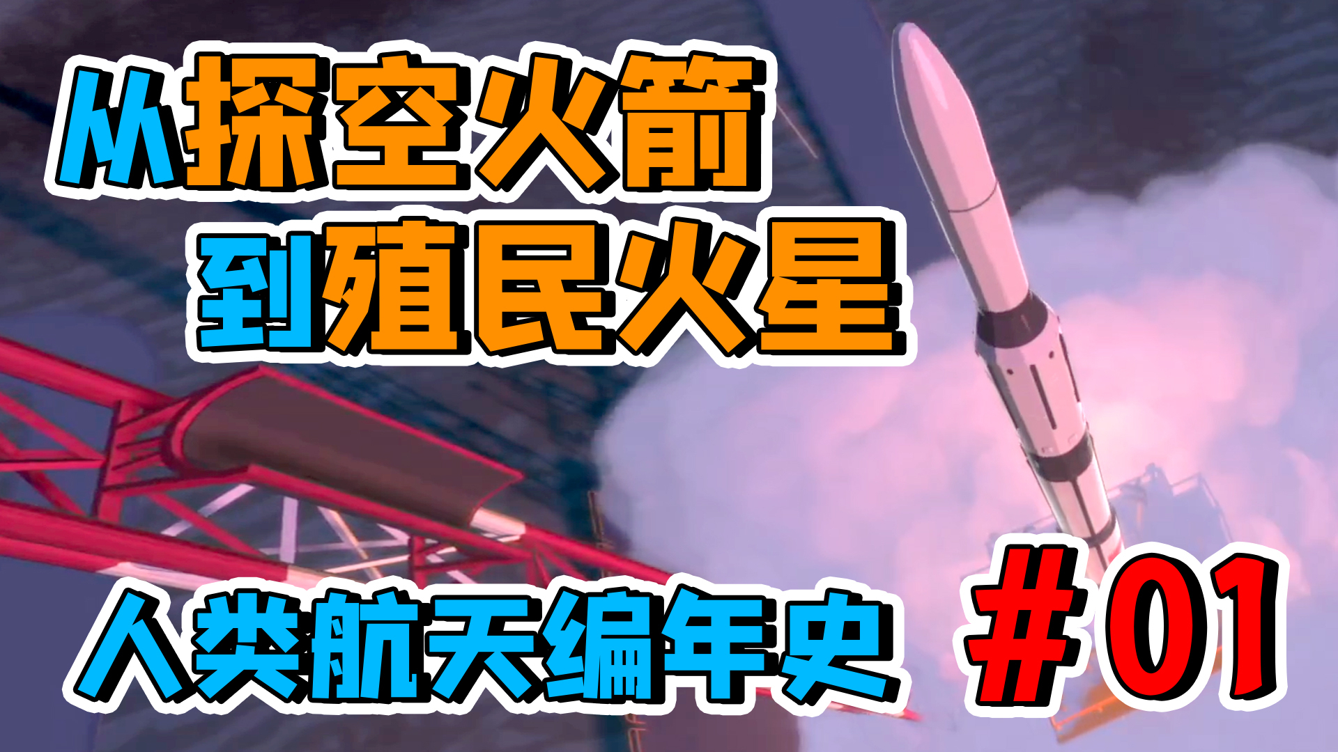 【独家】从探空火箭到殖民火星!新游《Mars Horizon》-《人类航天编年史》#01【QPC】