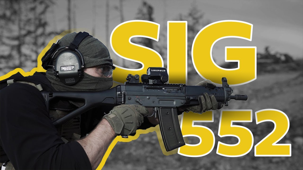 The Grau from COD is real- SIG 552