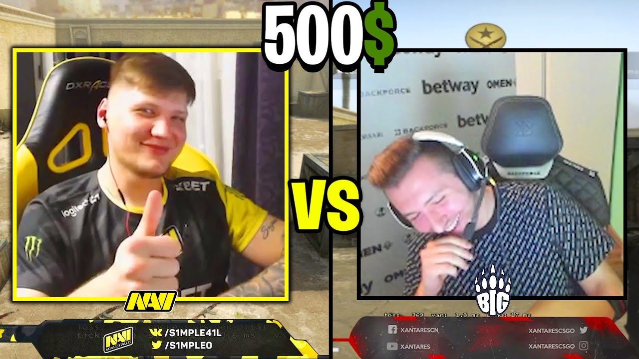 【CSGO】S1mple和狠人的500刀sala局