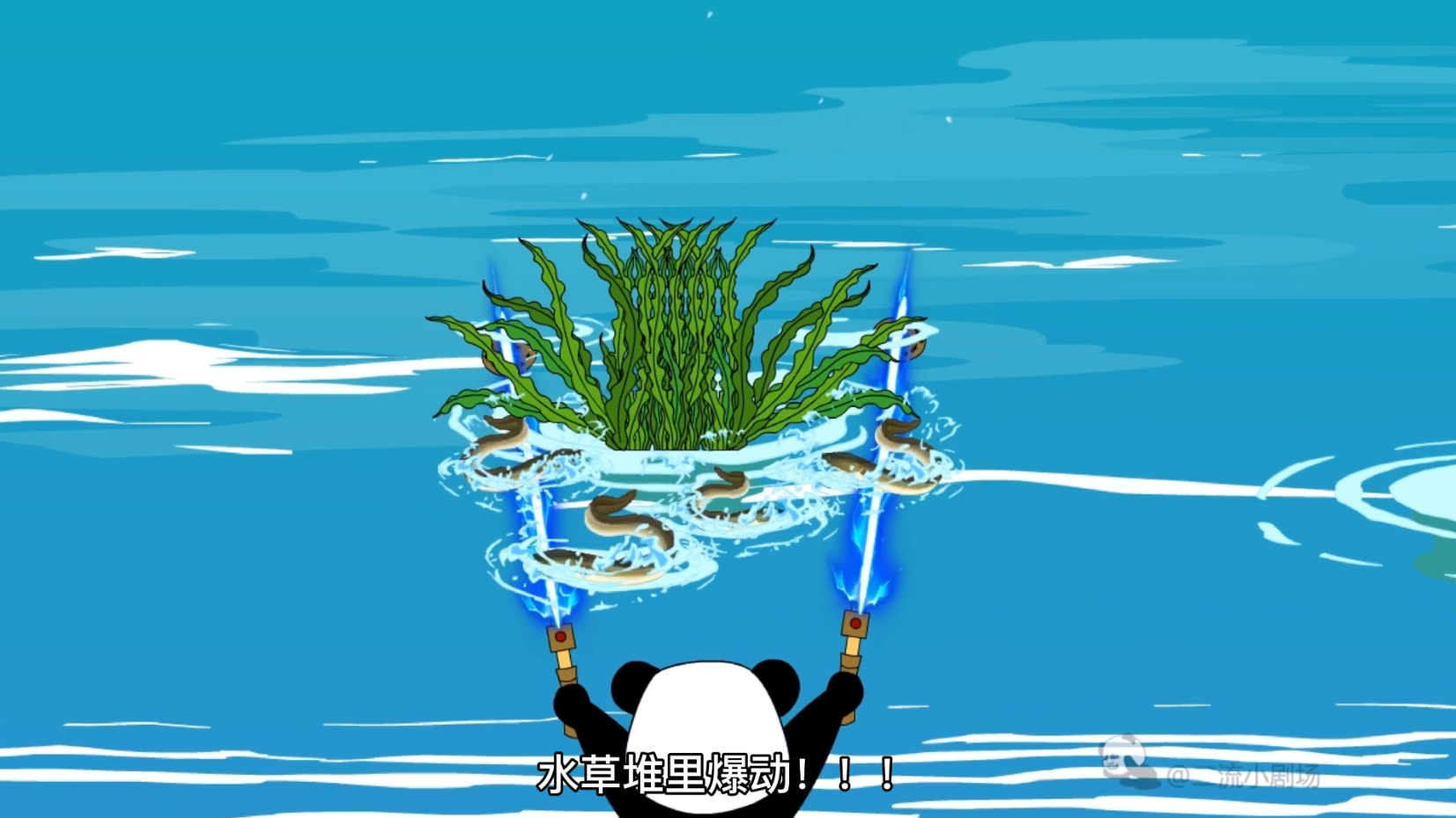 老爹带回来的打鱼电瓶机,害老爹成了佛祖头。