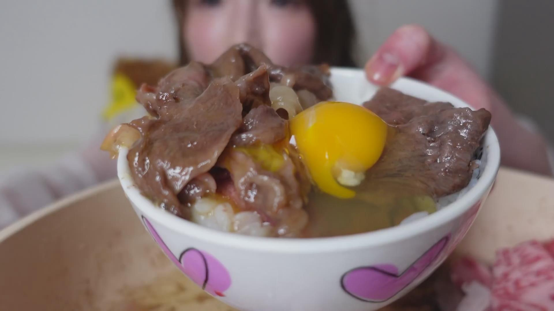 【声控】寿喜烧黑毛和牛腰肉