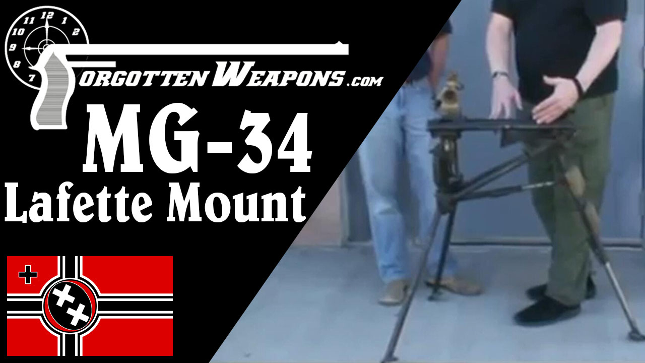 【被遗忘的武器/双语】MG-34的Lafette三脚架