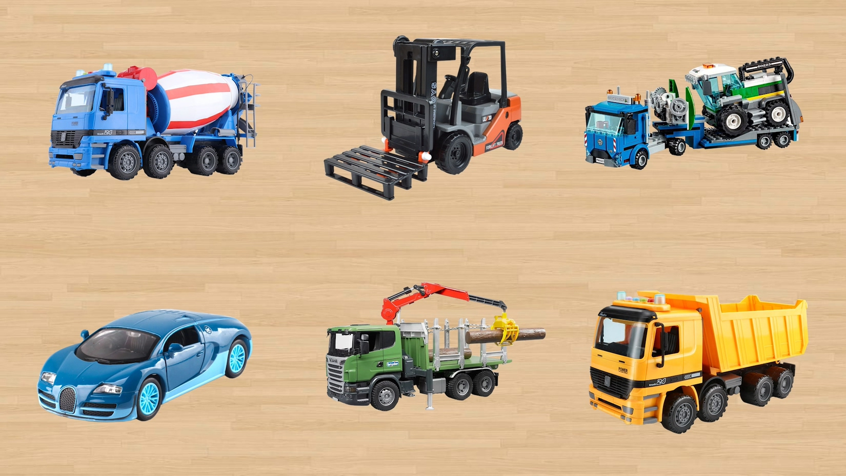 学习认识救护车摊铺机铲车消防车拖拉机挖掘机等工程车