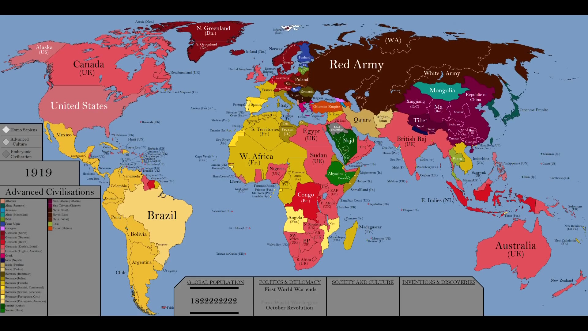 【历史地图】世界历史地图集