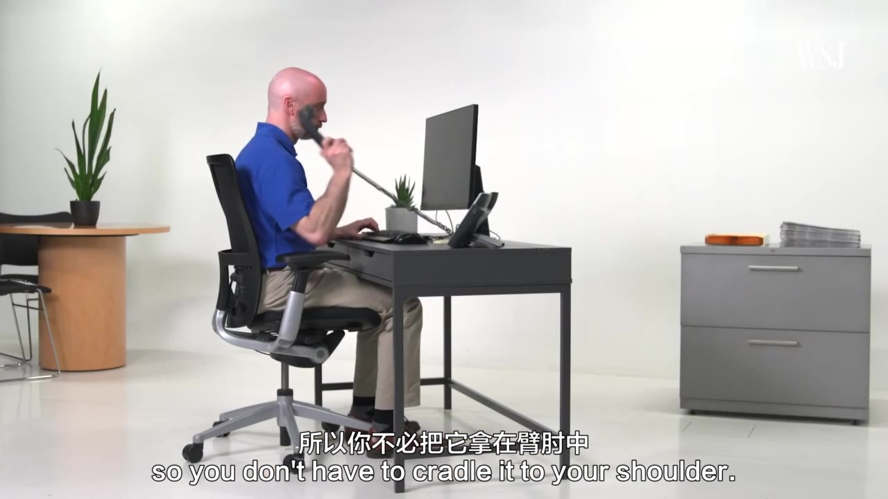 久坐党必看《5个动作让桌椅更舒适》