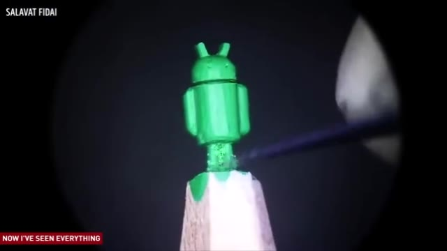 铅笔尖雕刻