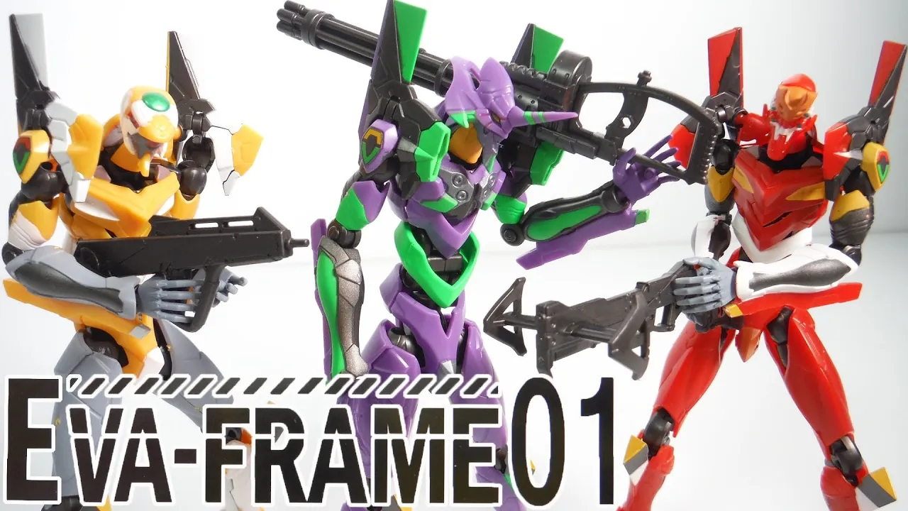 EVA-FRAME01 食玩 全8种开封