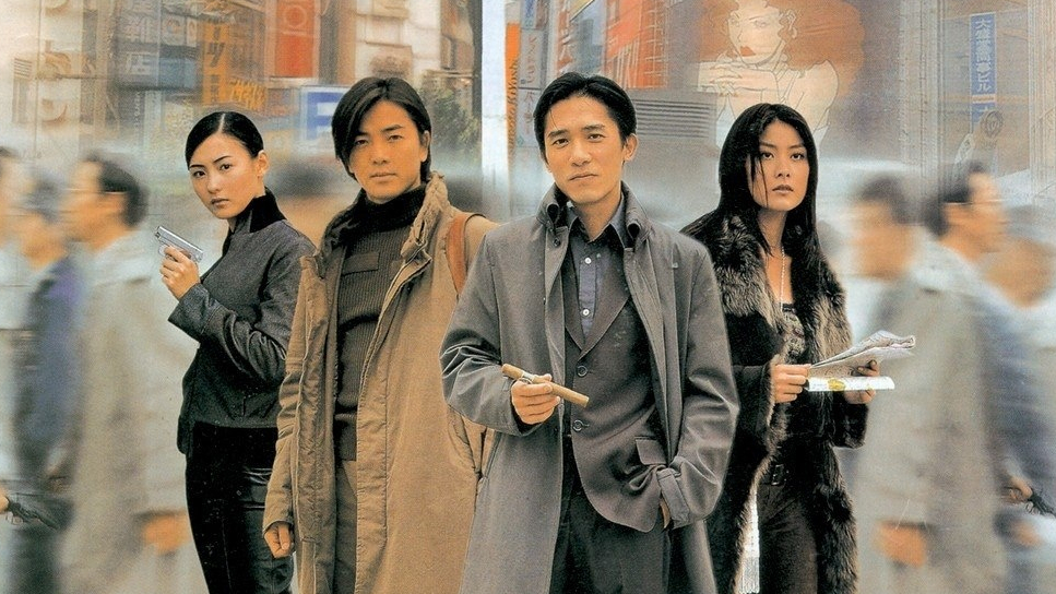 出门带7名绝色女下属,张柏芝还是最差一个,动作片《东京攻略》