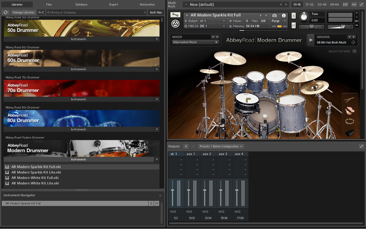 音源教学系列之【Native Instrument Kontakt 设置音色多通道输出方法】