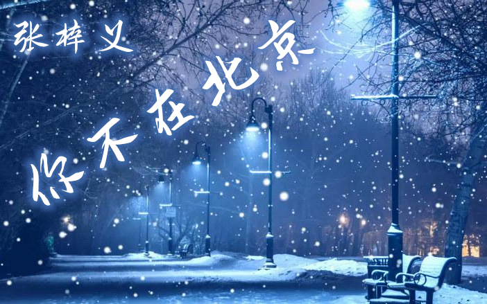【A站独家】那些你不在的地方《你不在北京》