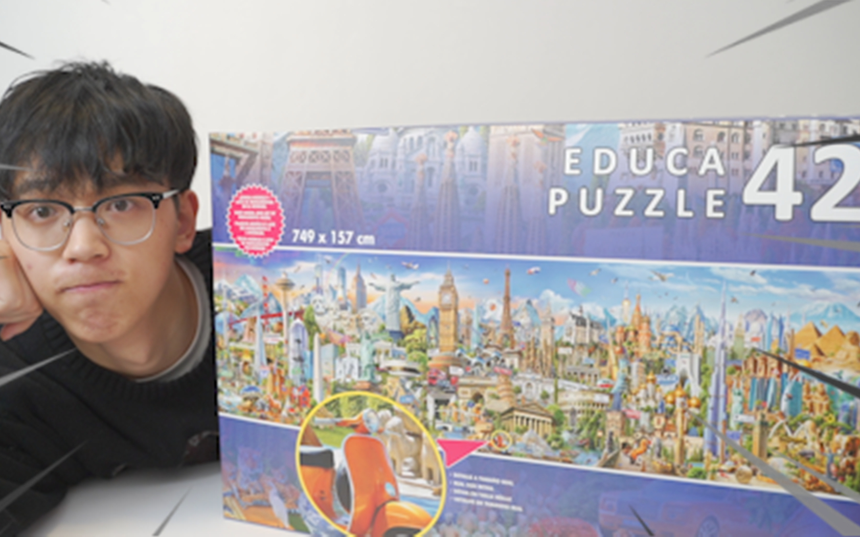 这个拼图价值3288元