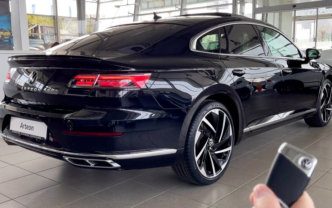 新大众Arteon 2021-全面深入的审查(外部,内部和信息娱乐)R-Line