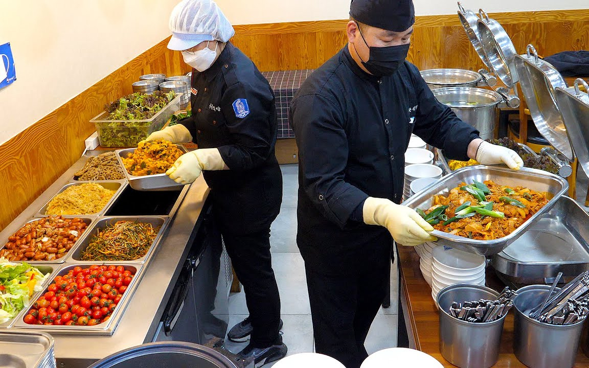 干净美味! 韩国料理自助餐