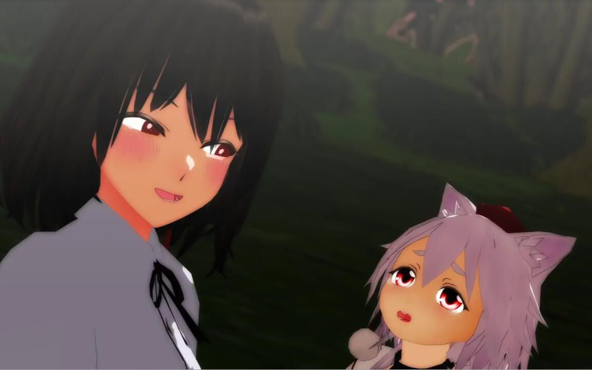 【东方MMD中文内嵌】文椛与真正的思念【新东方烤肉字幕组】