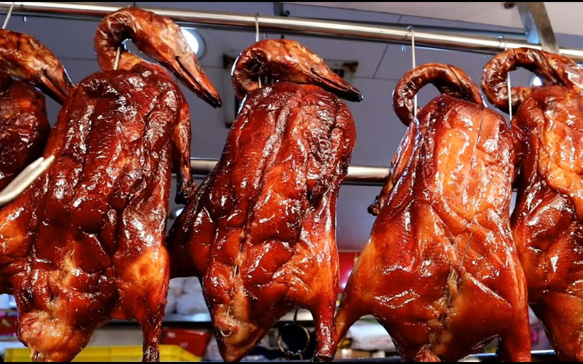 燒鵝燒鴨紅卜卜 皮脆肉嫩 爆肉汁 燒肉美味好食 即買即食一流 燒臘燒味 香港美食 利興燒豬
