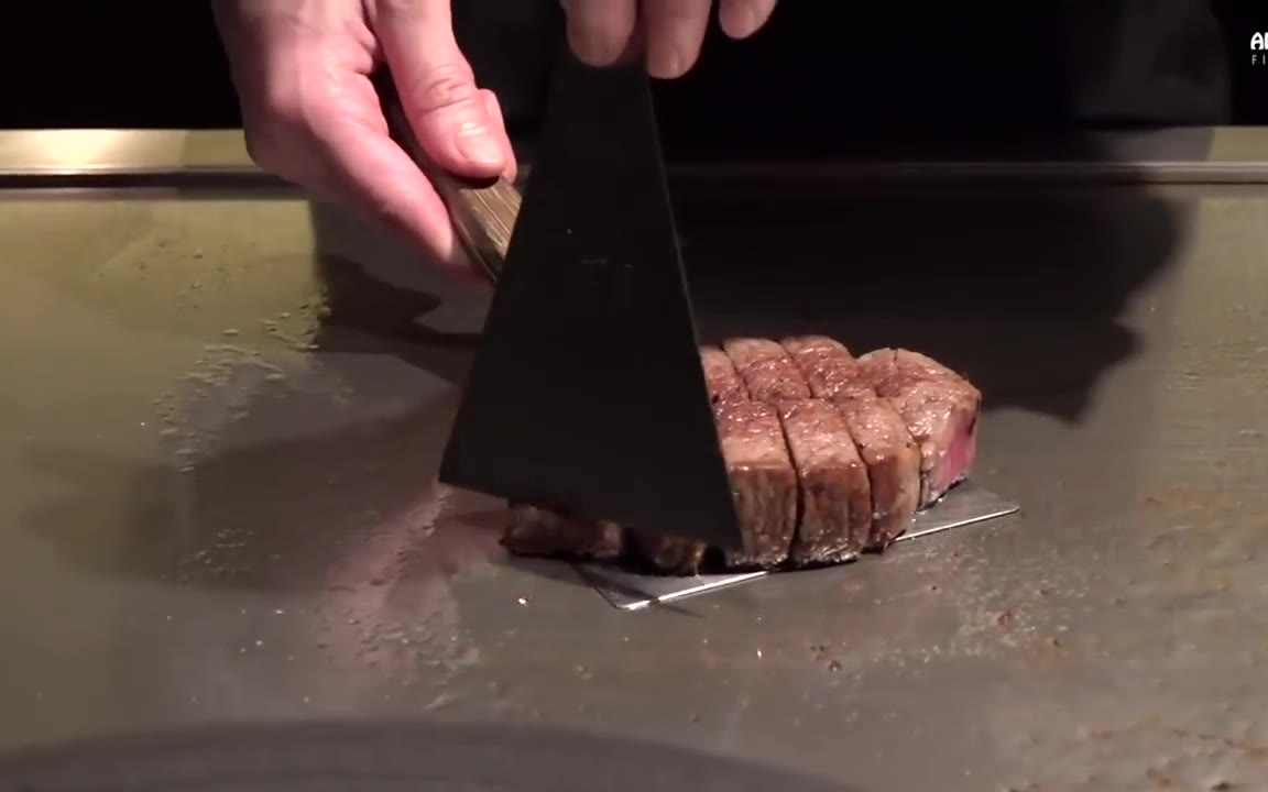 街头美食豪华和牛铁板烧