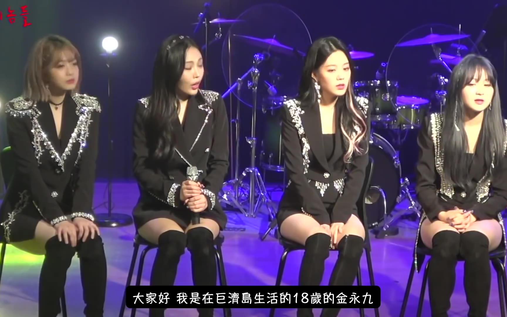 即使只有2位观众也积极表演的女团G-reyish~超级敬业