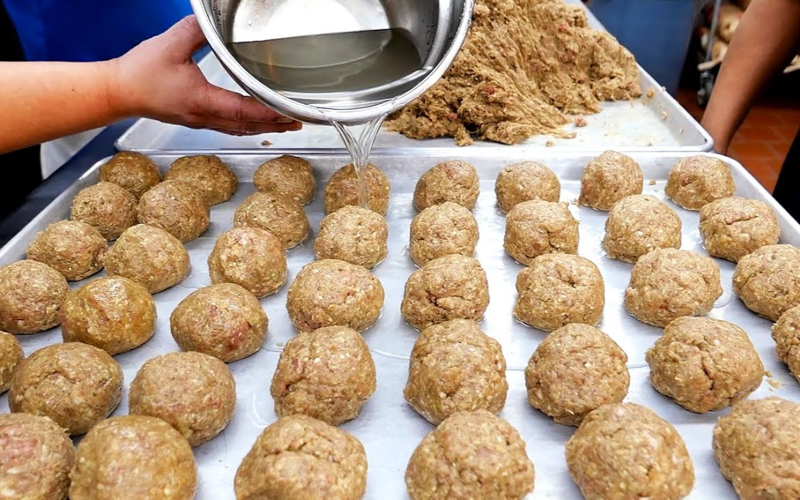 纽约美食 - 肉丸子和帕玛森芝士鸡排三明治 美国